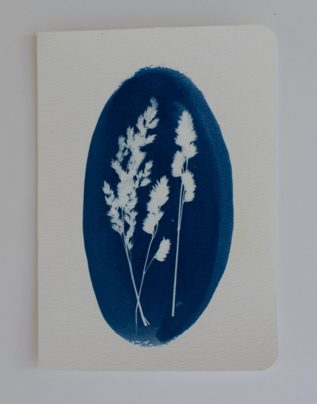Oval Grass Card