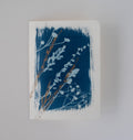 Diagonal Gold Grass Card