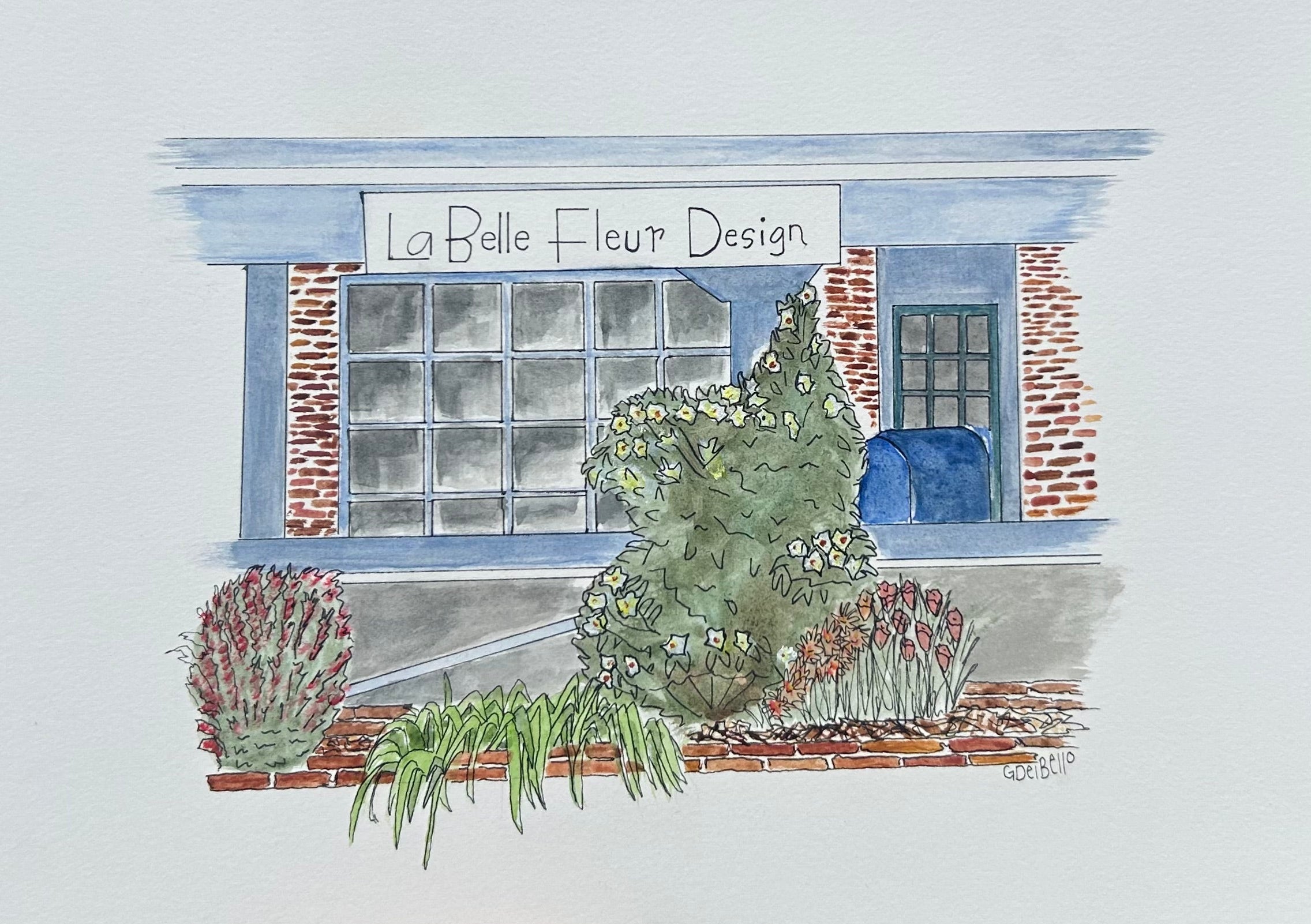 custom home portrait inquiry