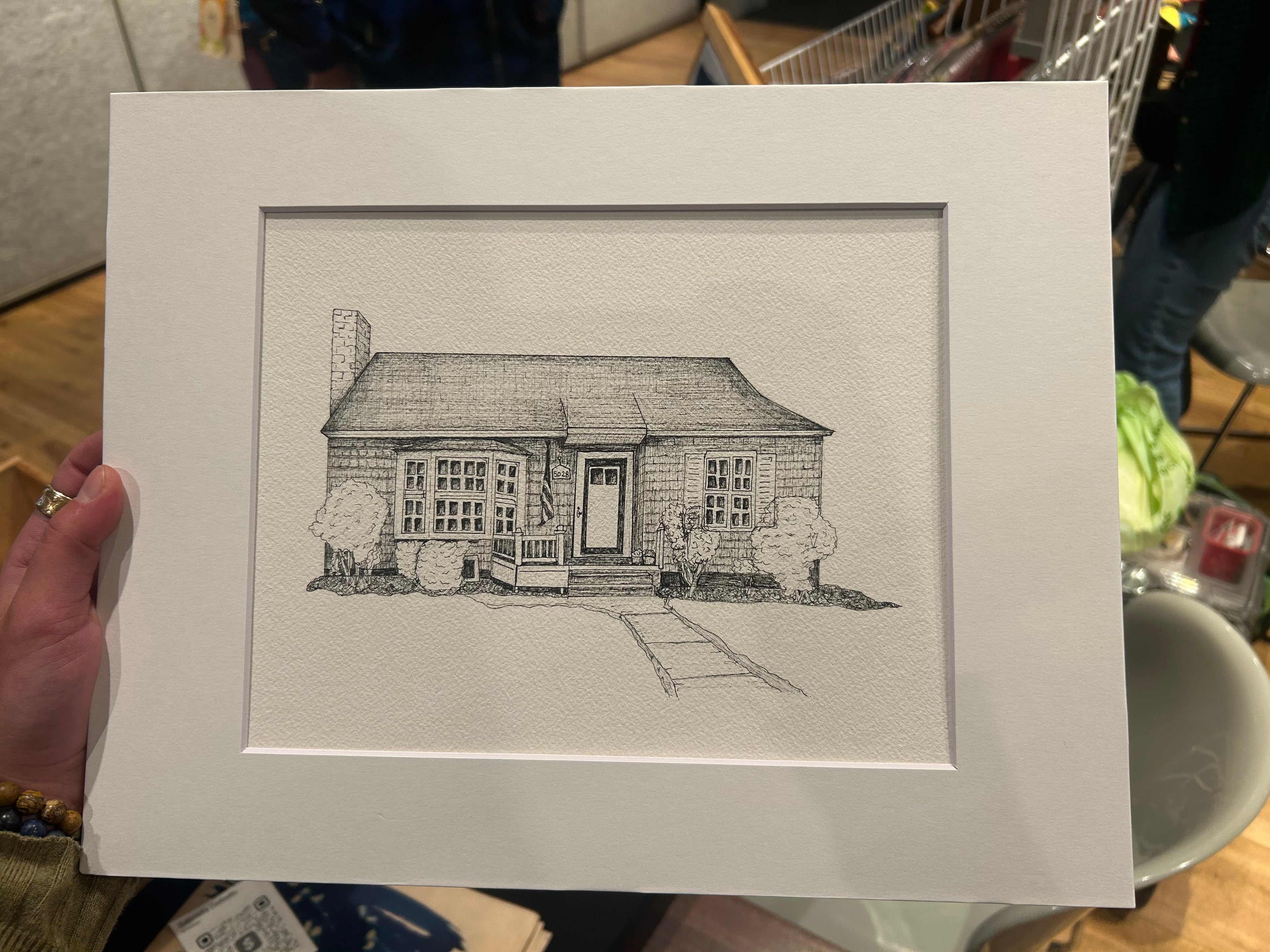 custom home portrait inquiry
