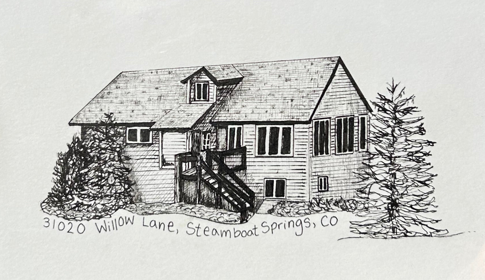 custom home portrait inquiry