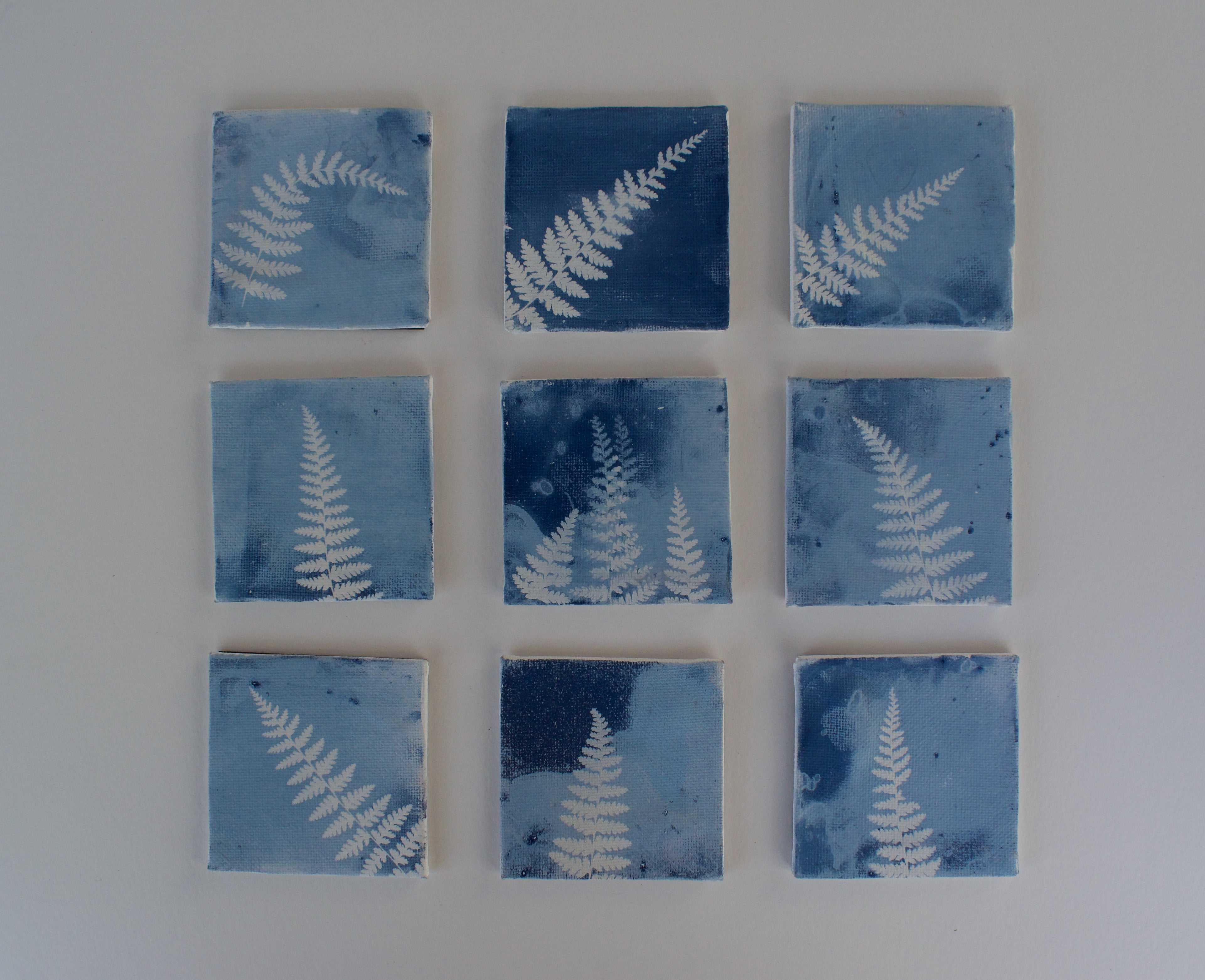 Fern Square Magnets